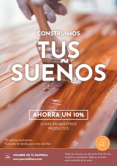 Edita un diseño para carpinteros