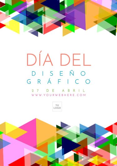 Edita diseños para el Día Mundial del Diseño Gráfico