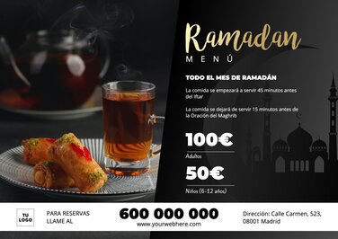 Edita un diseño de Ramadán