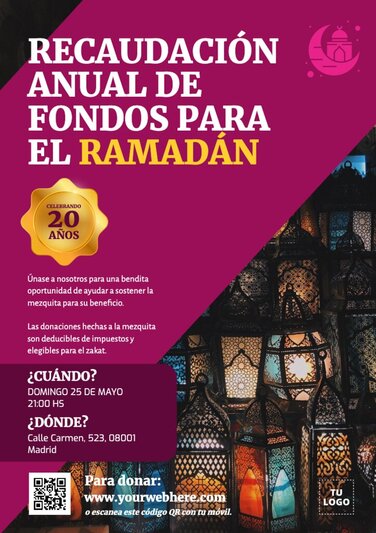 Edita un diseño de Ramadán