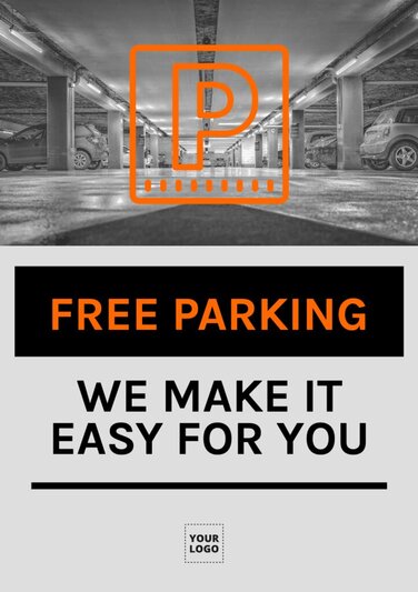 Free Parking Online Editable Templates