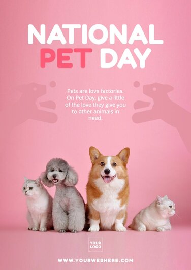 Edit a Pet Day template