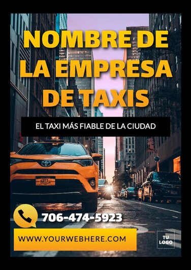 Editar una plantilla para Taxis