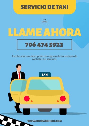 Editar una plantilla para Taxis