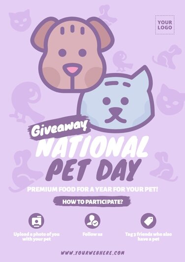 Edit a Pet Day template