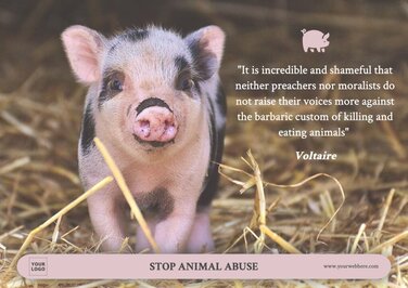 Animal Abuse Poster Templates To Print