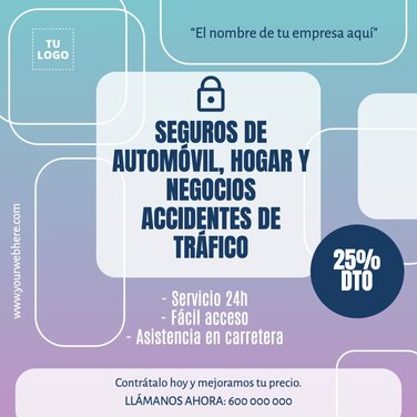 Edita un diseño de seguros de vida
