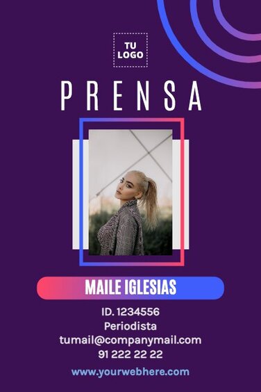 Editar una tarjeta de identificación