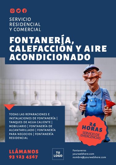 Edita un diseño de fontanería