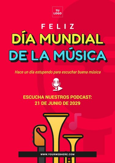 Edita un diseño del Día de la Música