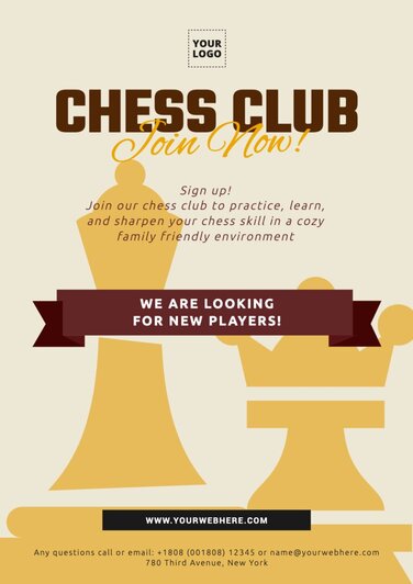 Edit a blank chess board printable