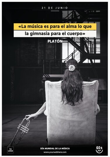 Edita un diseño del Día de la Música