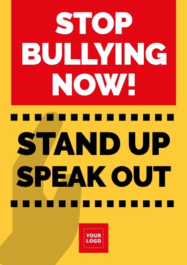 Edit an anti-bullying poster