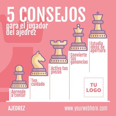 Edita un anuncio para torneos de ajedrez
