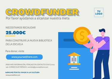 Edita un banner para campañas de crowdfunding