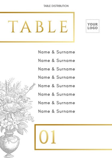 Edit a seating chart template