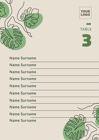 Free online custom seating charts editor
