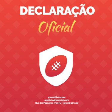 Templates Gratuitos De Comunicados Para Seu Clube Esportivo