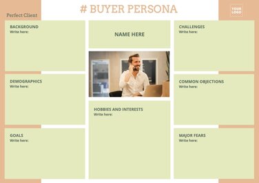 Editar um modelo de buyer persona
