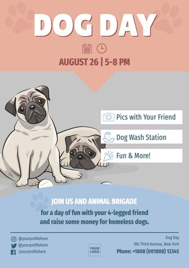 Edit a Dog Day design