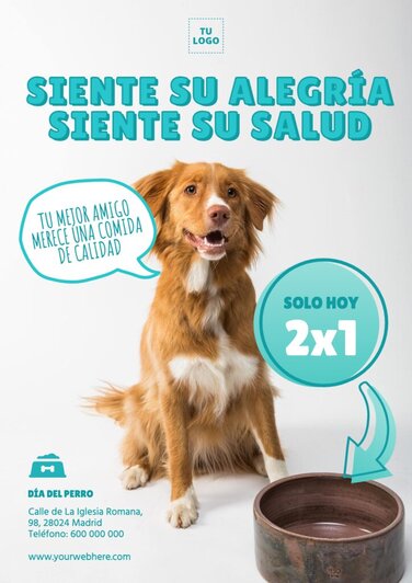 Edita un banner del Día de los Perros