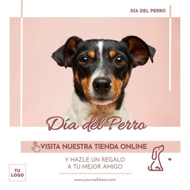 Edita un banner del Día de los Perros