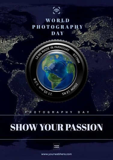 Editar um projeto para o Dia Mundial do Fotógrafo