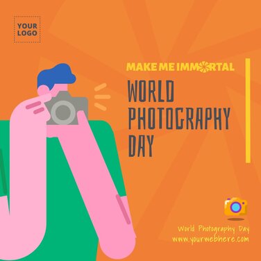 Editar um projeto para o Dia Mundial do Fotógrafo