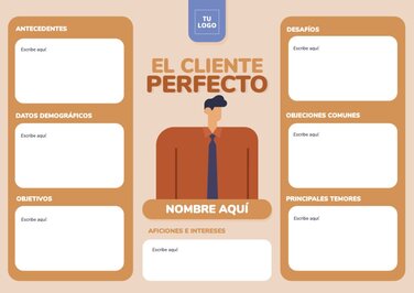 Edita una plantilla de buyer persona