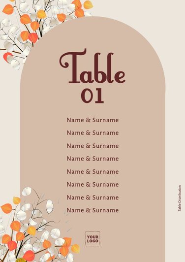 Edit a seating chart template