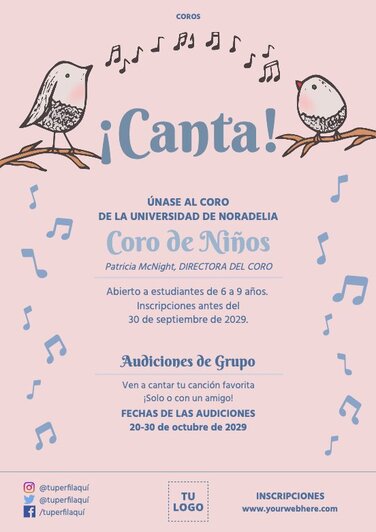 Edita un diseño para una Coral 