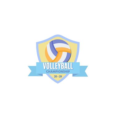 Edit a volleyball template