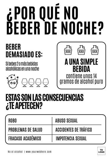 Carteles Contra El Alcoholismo Gratis