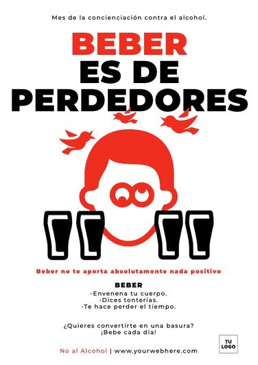 Carteles Contra El Alcoholismo Gratis