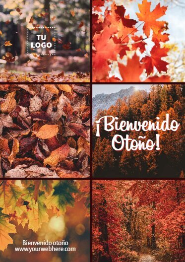 Edita una Tarjeta de otoño