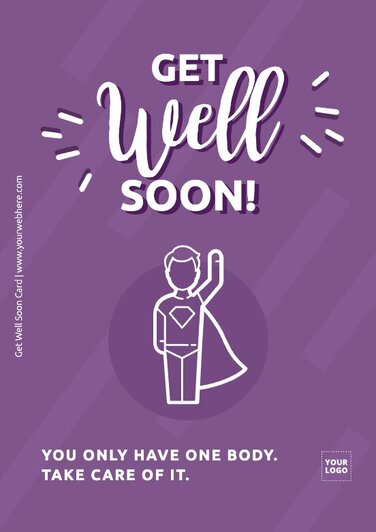 Edit a Feel Better Soon card