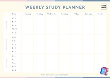 Een weekplanner bewerken