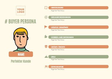 Bearbeite ein Buyer Persona Template