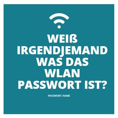 Erstelle dein Gratis-WIFI Poster