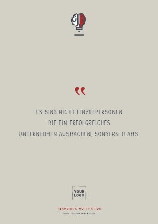 Bearbeite ein Bild mit inspirierenden Zitaten