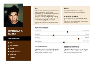 Bearbeite eine User Persona