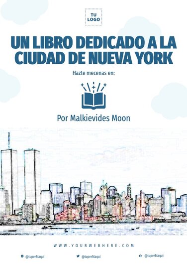 Editar un diseño para presentación de libros