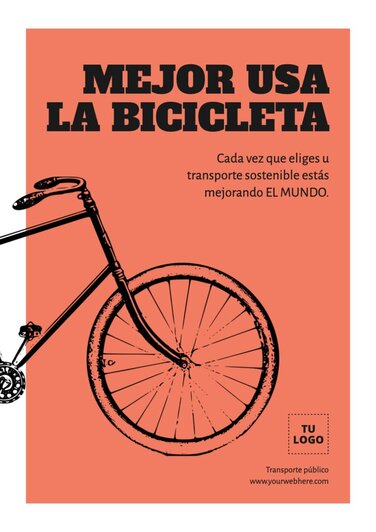Edita un cartel de Coge el Bus