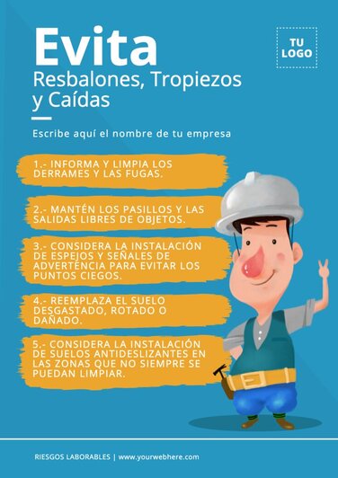 Carteles De Prevenci n De Riesgos Laborales Editables Gratis Carteles De Prevenci n De Riesgos Laborales Editables Gratis