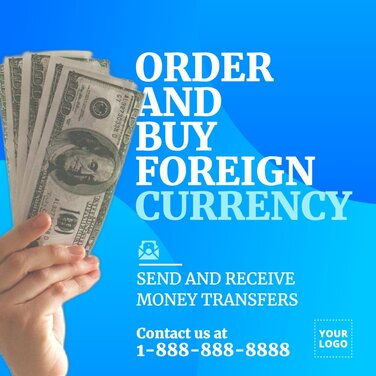 Edit a Money Transfer poster