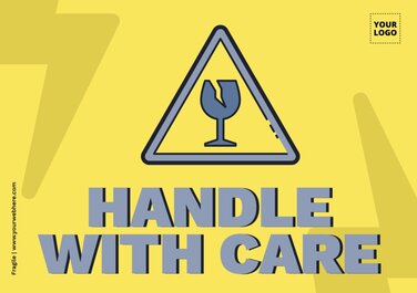 Edit a caution object poster