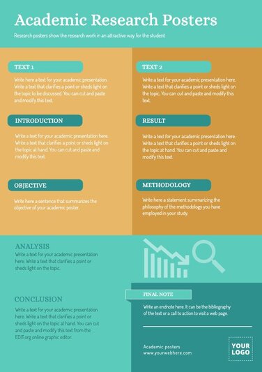 Free Academic Poster Templates to Customize Online