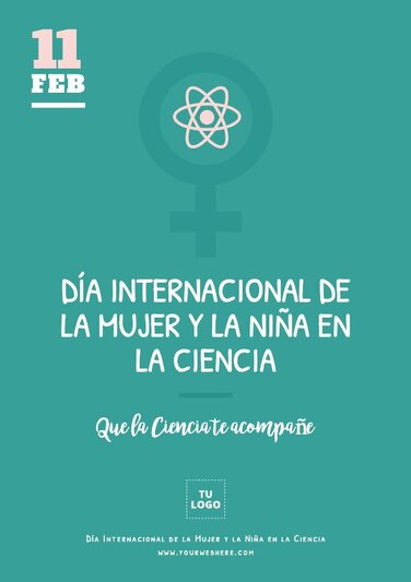 Edita un folleto de Mujeres Científicas