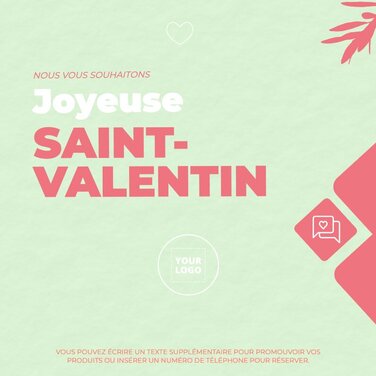 Modifiez votre design de la Saint-Valentin