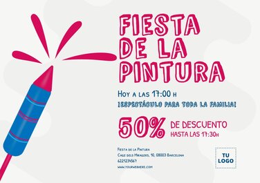 Edita un banner de Paint Party